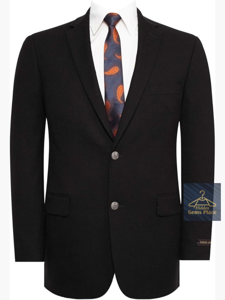 Classic Fit 2 Button Sport Coat Stretch Blazer For Business & Daily Wear